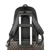 Mochila Transfronteriza Estilo Nuevo Retro Cuadros Negros y Marrones, Mochila Grande de Capacidad para Computadora Estilo Business Casual para Hombres y Mujeres, para Viajes Diarios