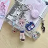 Estilo Millennial Colgante Acrílico Bolso Llavero para Teléfono Móvil Cadena Colgante Accesorios Libreta DIY Personaje Original Bolsa de Dolor