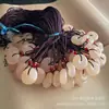 Pingente de paz de jade branco afegão, ornamento de jade, benefícios para live streaming, pingente de jade cor de doce rosa raiz de lótus, fábrica de joias de jade