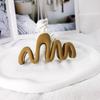 Nuevo estilo personalizado Corea del Sur pinza para el cabello simple multiestilo clip para el cabello parte trasera de la cabeza onda temperamento horquilla de garra Accesorios Venta al por mayor
