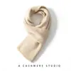 Cachecol de Caxemira de Alta Qualidade para Homens e Mulheres, Moda de Inverno, Proteção Quente para o Pescoço, Cachecol de Lã Tricotado Espesso Versátil Estilo Coreano