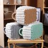 Seleccionado Cuidadosamente, Envío Gratis, Cesta de Almacenamiento de Cuerda de Algodón Estilo Nórdico Simple, Cesta de Almacenamiento para Entrada de Llaves, Cesta de Almacenamiento de Escritorio para Artículos Varios del Hogar