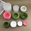 Molde de silicona para vela de aromaterapia con aroma a roca de simulación, recipiente de yeso con sabor nórdico, maceta de cemento para bricolaje