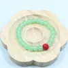 Nuevo Pulsera de Jade Dongling Pulsera de Cuentas de Loto Diseño Nicho Femenino Fresco Versátil Joyería de Regalo para Mejores Amigas