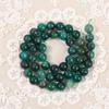 Joyería Shuiyunge, cuentas redondas de cristal natural, cristal blanco, pulsera de cristal de fresa, cuentas sueltas, accesorios de joyería DIY, cuentas al por mayor