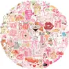 100 Piezas de Pegatinas para Cuaderno Amazon Happy Funland, Lindas Pegatinas Autoadhesivas de PVC, Pegatinas DIY para Taza de Agua y Computadora