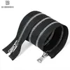 No personalizado. 3 Cremalleras de Metal con Tirador de Doble Extremo para Abrigos, Chaquetas de Plumas, Chaquetas de Cuero, Maletas y Chaquetas de Exterior