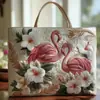 Bolsa de Ombro com Estampa da Moda Tendência Feminina 3D Transfronteiriça Novo Produto Temu Amazon Lona 300g