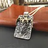 Nuevo Colgante Mayorista Rey del Póker Payaso 925 Joyería Colgante Joyería de Plata de Moda Estilo de Nicho Japonés Vintage