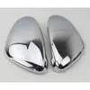 Aplicable a la cubierta del espejo retrovisor del Volkswagen lingdu decoración del espejo retrovisor modificación del reflector lingdu patrón de fibra de carbono galvanizado Y