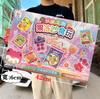 Juego para Niños Casa de Juego Chicele Cocina Mini Comida Juguetes de Cocina Niños y Niñas Caja de Regalo Traje de Inscripción para Jardín de Niños