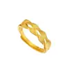 Anillo de Espiga de Trigo de Latón Moda para Mujer Versátil Kuaishou Transmisión en Vivo Popular Simple Anillo Ajustable para Mujer Joyería al por Mayor