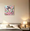 Muñeca de Estilo Nacional Chino Nueva Pintura con Pegatinas de Diamante Kit Completo de Materiales Hechos a Mano DIY de Diamante para Decoración de Sala de Estar y Dormitorio Arte de Pared