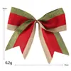 Laço de Juta de Natal Acessórios DIY Decorações de Natal Decoração de Árvore de Natal Enfeite de Laço