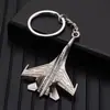 Chaveiro de Avião de Metal J-36 J-35A H-6K J-20 Fighter Lembrança Gravada de Pequeno Presente de Aviação