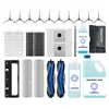 Accesorios Compatibles Wanchuang para Aspiradora Robot Ecovacs X8 Pro/Plus Ai: Cepillo Lateral, Cepillo Rodillo, Filtro, Bolsa para el Polvo, Consumibles