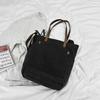 Bolso de Lona para Mujer Verano 2025 Nueva Moda Estudiante Universitario Clase Viajero Bolso Tote Gran Capacidad Bolso de Hombro