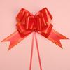 Moños Florales Tirados a Mano con Borde Dorado, Cintas, Envoltura de Regalos, Suministros para Bodas, Moños para Decoración de Habitaciones y Coches de Boda