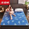 Protector de Colchón de Terciopelo Ártico Tatami Antideslizante Almohadilla Protectora Lavable a Máquina Colchón Individual y Doble Dormitorio Antibacteriano