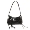 Bolso Cruzado de Hombro Sencillo Distintivo Estilo Coreano para Mujer 2025 Primavera Elegante Maduro Versátil Casual para el Trabajo