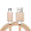 Venta Directa de Fábrica Cable de Datos Trenzado de Nylon de 1 m Adecuado para Android Tipo-C y Cable de Carga de Corriente Apple 2A