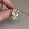 Anel de Renda Vazada de Alta Qualidade para Mulheres, Geométrico Irregular Fashion Exquisito Borda Larga Anel Aberto, Anel Versátil para Dedo Indicador