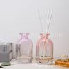 Frasco de Aromaterapia 150ml Frasco Vazio Frasco de Vidro Transparente Espessado Novo Vaso de Flores Enfeites Frasco de Boca Estreita com Face Cortada