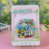[Série Hangzhou] Adesivos Magnéticos de Madeira Estereoscópicos Criativos para Geladeira Atrações Turísticas Populares da Cidade Lembranças Culturais e Criativas