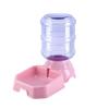 Alimentador automático para animais de estimação grande capacidade antiderrapante bacia de alimentação de plástico alimentador de água dispensador de água tigela para gato tigela para cachorro 3,8L