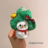 Broche de Peluche de Santa Claus Insignia Ambiente Festivo Accesorios a Juego Árbol de Navidad Muñeco de Nieve Pin Lindo