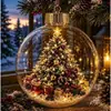 Nuevo Adorno: Adorno de Diorama Navideño Brillante