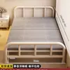 Cama plegable, cama individual de alta gama de 1,2 m, cama pequeña para adultos, cama temporal para invitados que ahorra espacio para uso doméstico, cama de empalme junto a la cama