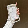 Adequado para Apple 17Pro Capa de Celular Três-Em-Um Transparente Anti-Queda Capa Protetora Iphone17 Capa de Celular Acrílica