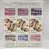 Novos Estilos de Impressão para Unhas dos Pés, Unhas Usáveis, Estilo Europeu e Americano, Produtos Quentes de Comércio Exterior, Especialmente Projetados para 12 Peças, Atacado de Fábrica com Cola em Gel