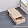 Estilo Minimalista Moderno Almacenamiento de Escritorio Caja de Madera Extraíble Multiusos Caja de Almacenamiento de Madera Extraíble Caja de Madera Extraíble