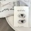 Novo Par de Presilhas Laterais Oval com Laço de Flor para Cabelo de Crianças, Presilha para Franja