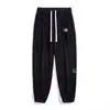 Calça de moletom jogger masculina versátil de veludo cotelê espesso de outono, calça casual estilo coreano plus size, tamanho extra grande