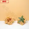 Cabezas de Flores de Rosa Artificiales (Ángulo Rosa) Ventas Directas de Fábrica Flores de Boda Diseño de Escena Exterior para Bodas Arco de Pared de Flores