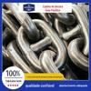 Fabricante de Corrente de Âncora da Ásia-Pacífico Produz Corrente de Âncora Marítima de 58mm Sem Velocidade para Certificado de Agência de Nível de Navio