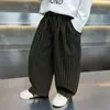 Pantalones de Chándal Rayados de Otoño para Niños 2026 Nuevo Estilo de Otoño Pantalones Casuales Geniales para Bebé Pantalones Largos para Niños de Moda