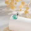 Acero de Titanio Cortado en Estrella de Seis Puntas de Gama Alta de Nicho Tornillo de Cuatro Garras Varilla Redonda para Pastel Joyería Hensen Perforación de Cartílago Hueso de la Oreja Clavo