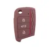 Adecuado para Volkswagen Golf 7, Golf 7, Lavida, Sagitar, Tiguan L, Lamando, Teramont X, Touran L Funda de Silicona para Llave