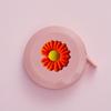 Estilo Nórdico Margarita Regla Suave Telescópica Automática AliExpress Cinta Métrica para Ropa Mini Pequeña Linda Suave Regla Portátil para el Hogar