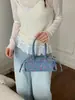2026 Bolso de Mano de Nuevo Estilo, Sencillo y de Moda, de Alto Valor con Patrón Estilo Coreano, Bolso de Hombro Casual y Moderno de Gran Capacidad