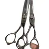 Tijeras de Peluquería Pequeñas Wahl Dragon Handle Patrón de Dragón Personalizadas Tijeras para Cortar el Cabello Tijeras Planas Tijeras para Flequillo de 6.0 pulgadas