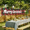Amazon Transfronterizo Nuevo Banner de Bandera para Fiesta de Navidad Decoraciones de Atmósfera para Escena de Patio Festivo Decoraciones