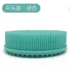 Amazon Más Vendido Cepillo de Baño de Silicona de Doble Cara Cepillo Táctil de Baño para Bebé Artefacto Exfoliante Cepillo de Baño de Silicona para Champú