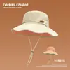 Sombrero de Pescador Estilo Coreano con Protección Solar, Gorra de Ciclismo de Pescador con Protección Solar, Sombrero de Sol de Verano para Mujer, Sombrero de Protección Solar para Exteriores al por Mayor