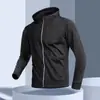 Camiseta térmica de manga larga para hombre, secado rápido, ajuste ceñido, para deportes, running, fitness, ropa interior, traje de entrenamiento, otoño e invierno, cálido, escalada