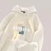 Sudadera con capucha estampada de marca nueva y moderna para hombre y mujer 2025, corte holgado, engrosada, chaqueta deportiva casual para primavera y otoño